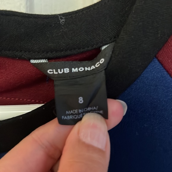 Club Monaco Colour Block Dress - Picture 7 of 8